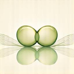 Illustration of balanced endocrine system