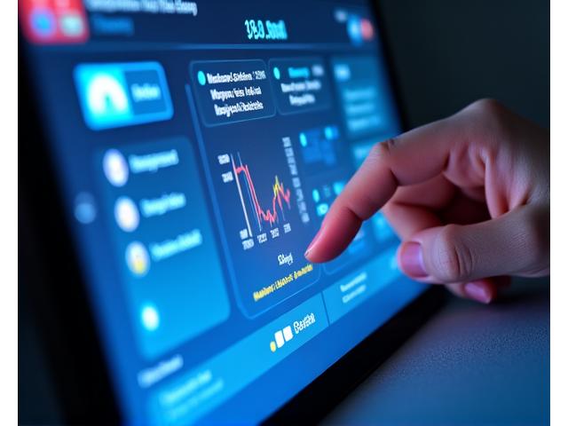 Digital interface showing a personalized sleep plan with graphs and smart device integrations
