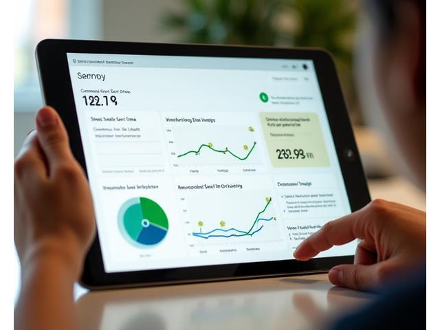 A visual representation of an interactive stress assessment dashboard with charts showing stress levels, common triggers, and personalized insights for a user named 'Sarah'.